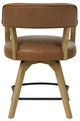 Steve Silver Co. Rylie Camel/Natural Counter Captains Chair-4