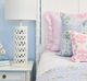 Laura Park Designs Ticking Stripe Pink Decorative Pillow-1