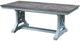 Cottage Creek Furniture Bar Harbor Natural Dining Table with Blue Base-2