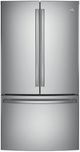 GE® Series 28.5 Cu. Ft. French Door Refrigerator-Stainless Steel-0