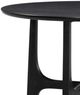 Bassett Mirror Dunningan Matte Black Dining Table-4