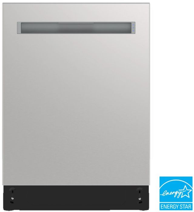 Sharp 24” Stainless Steel Built-In Top Control Dishwasher with Auto Door Open and Pocket Handle-2