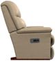 La-Z-Boy® Reed Marshmallow Leather Power Rocking Recliner with Headrest and Lumbar-3