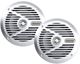 Alpine® SPS-M601 Silver 6.5” Coaxial 2-Way Marine Speaker-0