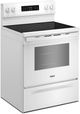 Whirlpool® 30" White Freestanding Electric Range with Air Cooking Technology-3