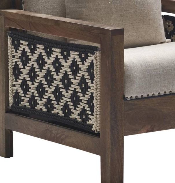 Jaipur Furniture Nagley Beige/Brown Chair-1