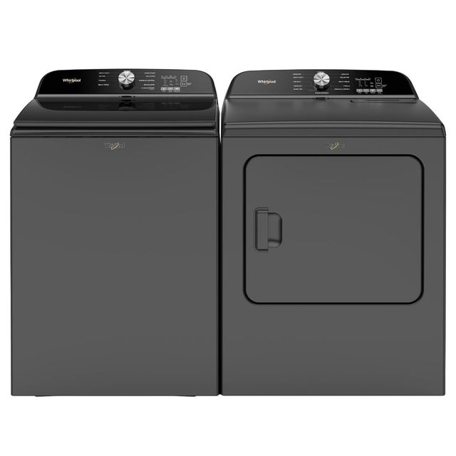 Whirlpool® Volcano Black Laundry Pair