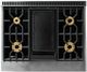 Viking® 7 Series 36" Pure White Pro Style Dual Fuel Range with Griddle-4