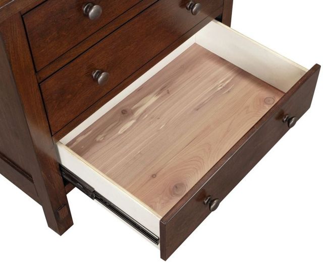 aspenhome® Channing Harvest Cherry 3-Drawer Nightstand-4