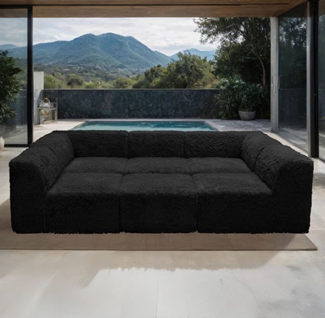 Furniture of America® Nappi Black Daybed-1
