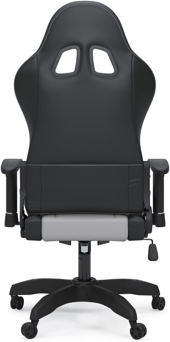 Signature Design by Ashley® Lynxtyn White/Gray Office Desk Chair-3