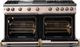 Viking® 5 Series 60" Blush Pro Style Gas (LP) Range with Brushed Brass Trim-1