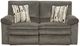 American Wholesale Furniture Tosh Pewter Manual Reclining Loveseat-0