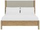 Riverside Furniture Davie Gray/Pale Oak Queen Upholstered Bed-2
