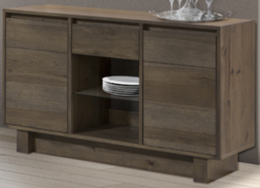 Tomali KASA Hickory Veneer Buffet | Chediac's Brandsource Home ...
