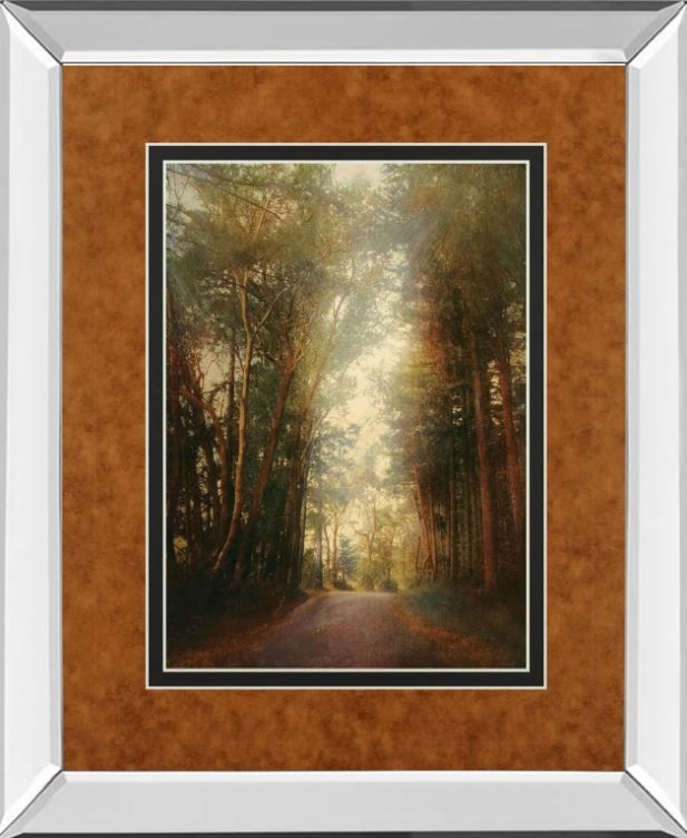 Classy Art Road of Mysteries Il by Amy Melious Mirror Framed Wall Art-0