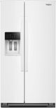 Whirlpool® 36" 20.9 Cu. Ft. White Counter Depth Side by Side Refrigerator-0