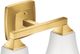 Moen® Voss™ Brushed Gold Two Globe Bath Light-1