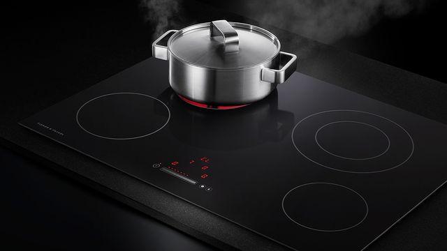 Fisher & Paykel Series 5 30" Black Glass Electric Cooktop-1