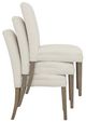 Fairfield® Customizable Entree Dining Straight Short Back Armless Stack Chair with Mica Legs-4
