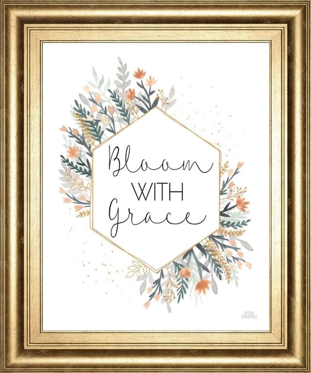 Classy Living Laura Marshall Spring Blooms V 22"W Wall Art-0