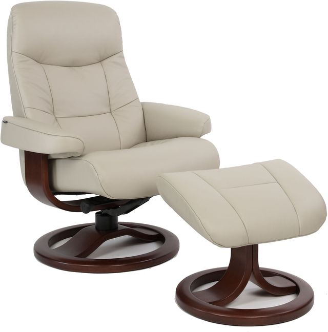 Fjords® Classic Comfort Muldal R Dove Large Recliner-0