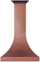 ZLINE Designer 48" Hand-Hammered Copper Ducted Wall Range Hood -0