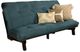 Kodiak Furniture Suede Navy 7" Foam Full Futon Mattress -0