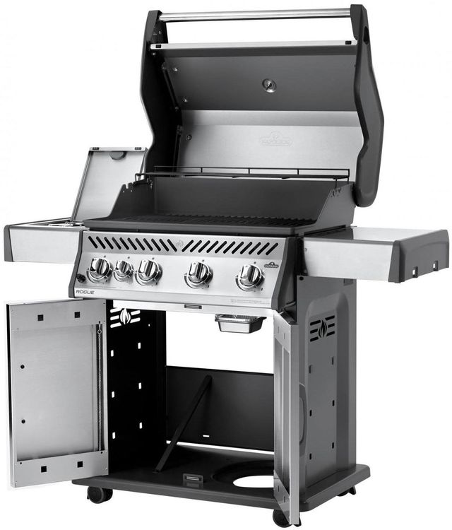 Napoleon Rogue® 525 Series 57" Stainless Steel Freestanding Grill-3