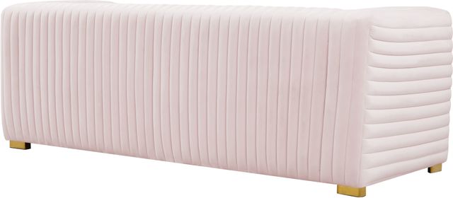 Meridian Furniture Ravish Pink Velvet Sofa-2