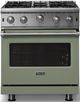Viking® 5 Series 30" Eucalyptus Pro Style Natural Gas Range-3