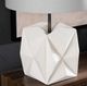 Crestview Collection Ryker White Plaster Table Lamp-2