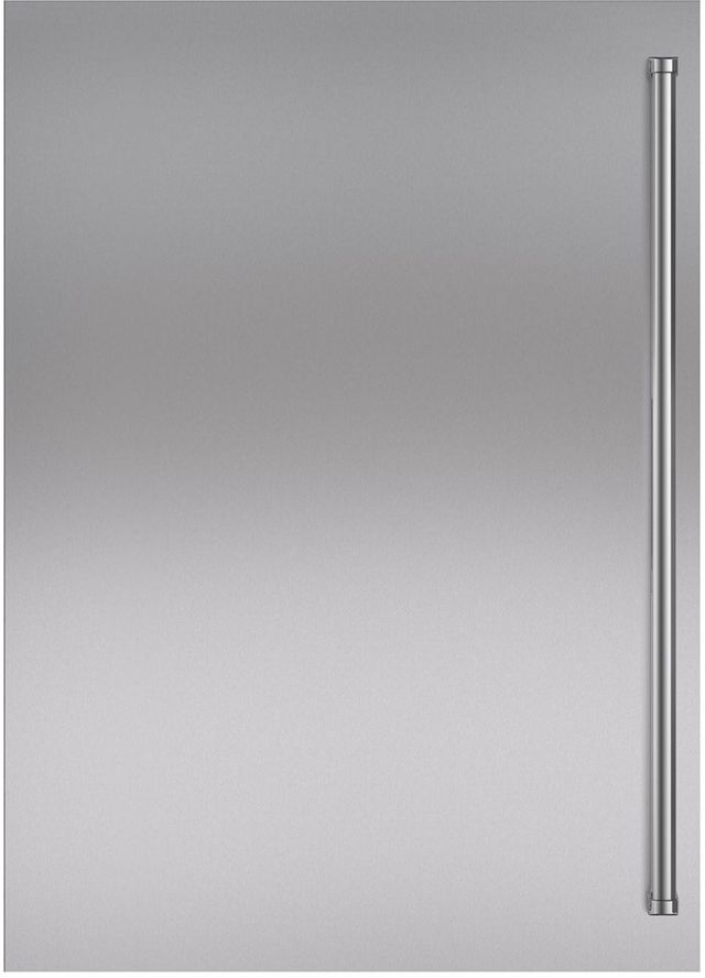 Sub-Zero® Classic 30" Stainless Steel Side-by-Side Over-and-Under Refrigerator/Freezer Flush Inset Door Panel Kit with Pro Handle-0