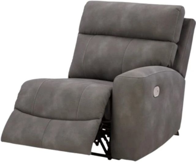 Signature Design by Ashley® Next-Gen DuraPella 4-Piece Slate Power Reclining L-Shape Sectional-4