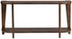 Classic Home Alenna Tundra Brown Console Table-2
