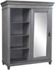 aspenhome® Caraway Aged Slate Sliding Door Chest-1