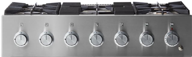 AGA™ Mercury 36" Stainless Steel Pro Style Dual Fuel Range-1