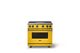 Viking® 7 Series 36" Daffodil Pro Style Natural Gas Range with Griddle-3