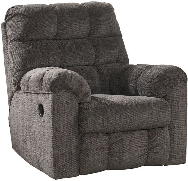 Signature Design by Ashley® Acieona Slate Swivel Rocker Recliner-0