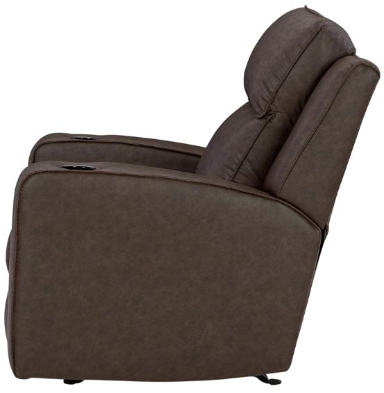 Signature Design by Ashley® Lavenhorne Umber Manual Rocker Recliner-4