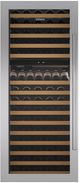 Sub-Zero Stainless Steel Left Hinge Column Refrigerator Glass Door Panel Kit with Pro Handle-0