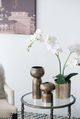 A & B Home Antique Gold Textured Mushroom Flower Vase-3