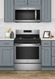 Whirlpool® 29.88" Free Standing Gas Range-Black On Stainless-4