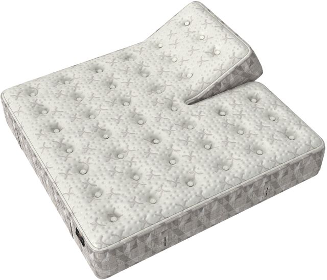 King Koil® Intimate Handcrafted Culver 16" Wrapped Coil Plush Euro Top Split Head Queen Mattress-3