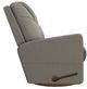 La-Z-Boy® Sparrow Dove Gray Leather Manual Swivel Gliding Recliner-3