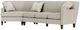 Flexsteel® Digby 2-Piece Silver Driftwood Small Spaced Sectional-4