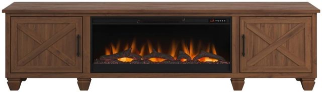 Legends Home Real Cozy Liberty Whiskey 95" Fireplace Console-3