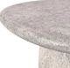 Classic Home Britney Light Gray Outdoor Round Coffee Table-5