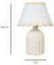 TOV Furniture Blum Peach Scalloped Table Lamp-2