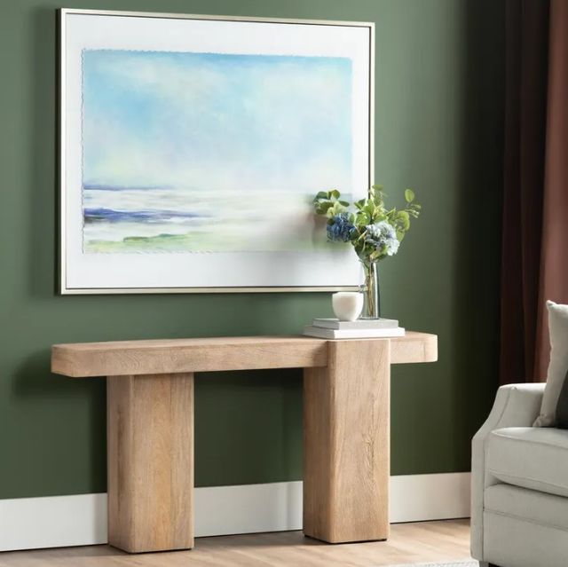 Crestview Collection Lafayette Natural Console Table-1